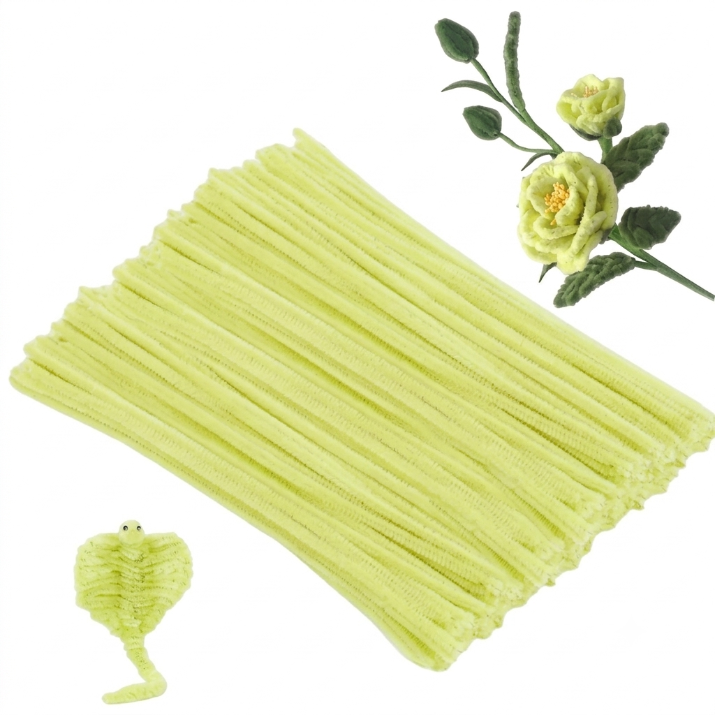 Soft Pastel Green Pipe Cleaner