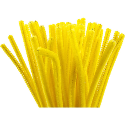 Bright Yellow Pipe Cleaner