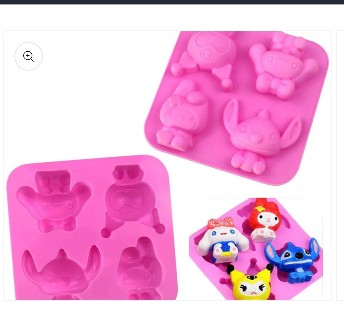 Mix Cartoon Silicone Mold