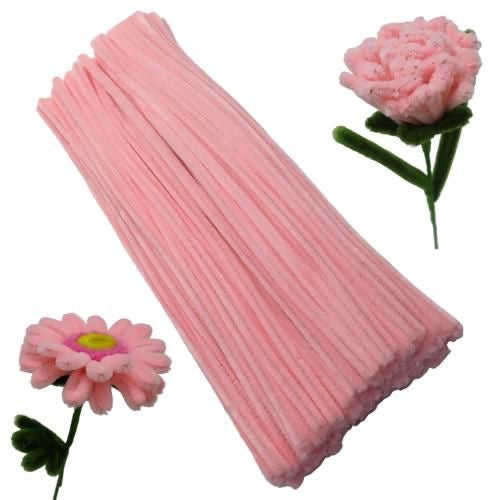 Pastel Pink Pipe Cleaner