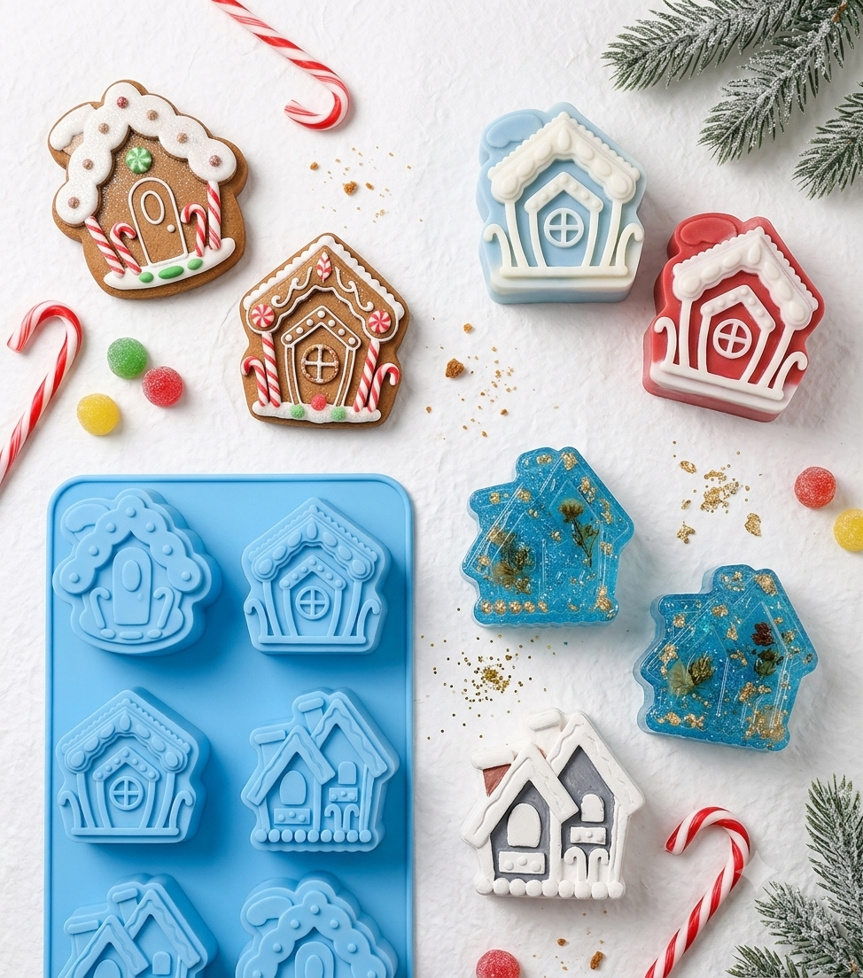 Christmas House Mould