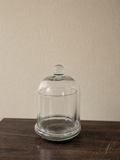 Premium Glass Bell Jar with Classic Dome Cover Set