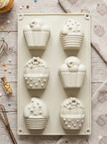 6 - Cavity Cupcake Mould