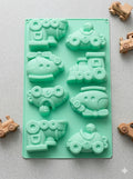 8-Cavity Toy Vehicles Mould