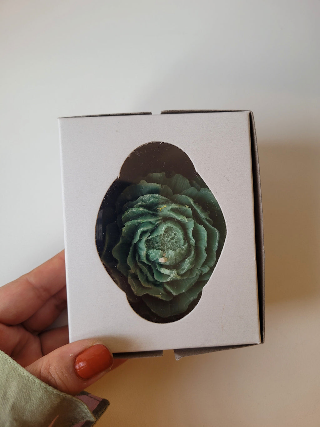 Peony Candle Packing Box
