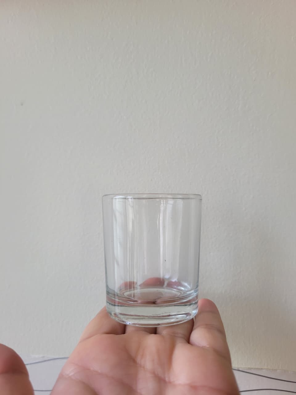 Clear Glass Candle Jar – Straight Shot Style – 1.7x2.2 inch