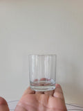 Clear Glass Candle Jar – Straight Shot Style – 1.7x2.2 inch