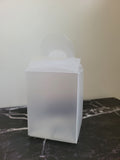 Jar Candle Packaging Box with Handle (3x3x4 Inch)