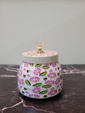 Pichwai Jar (White)