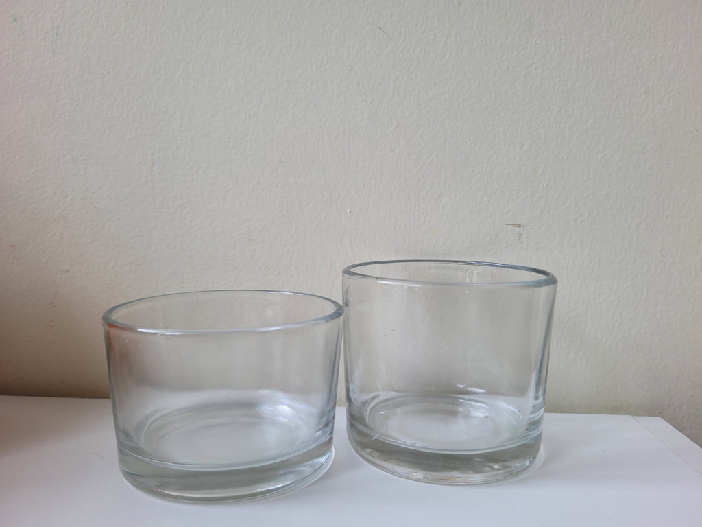 Murphy Clear Glass Candle Jar (2 Sizes Available)
