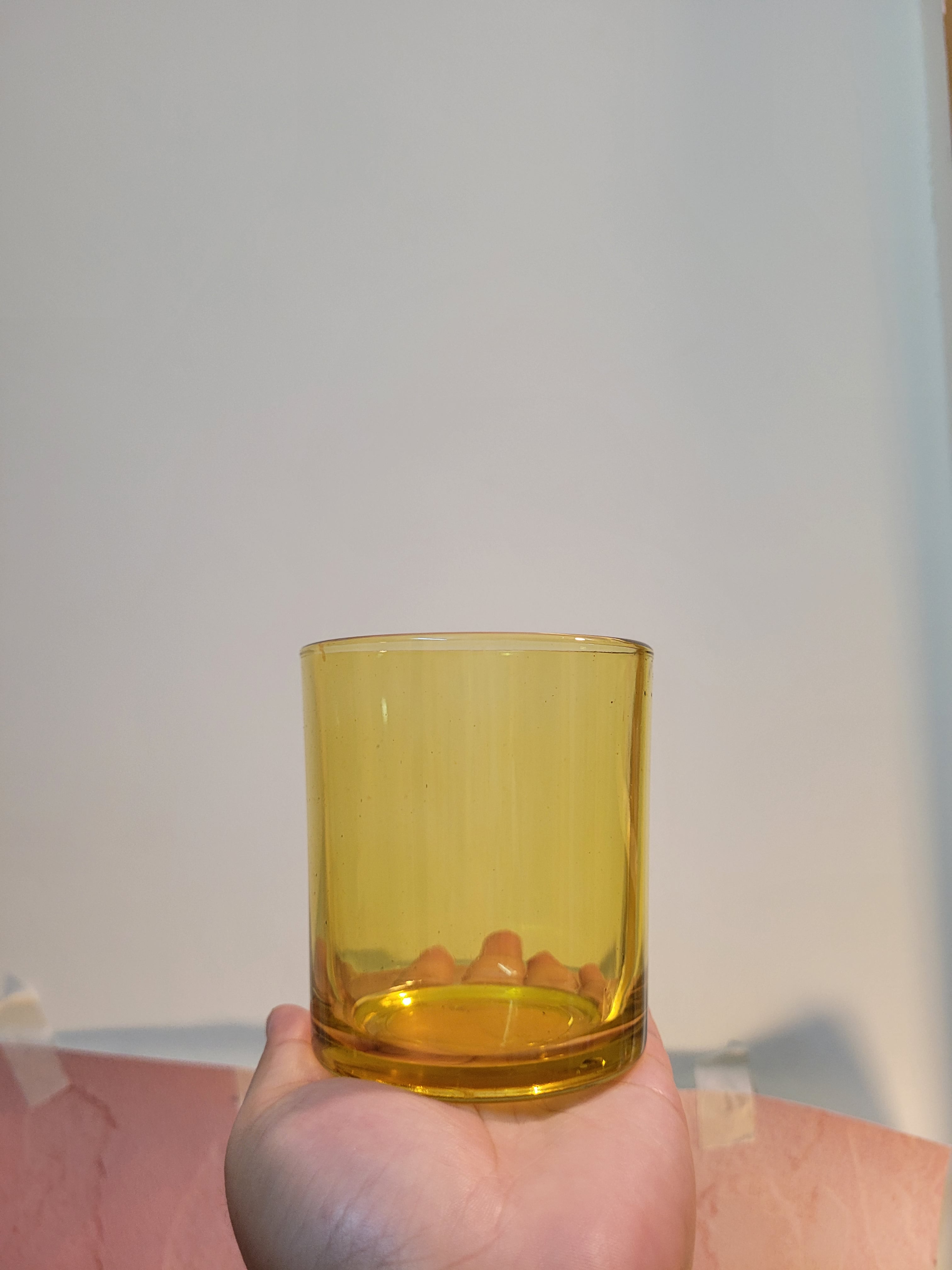 Colored Glass Candle Jars (250ml)