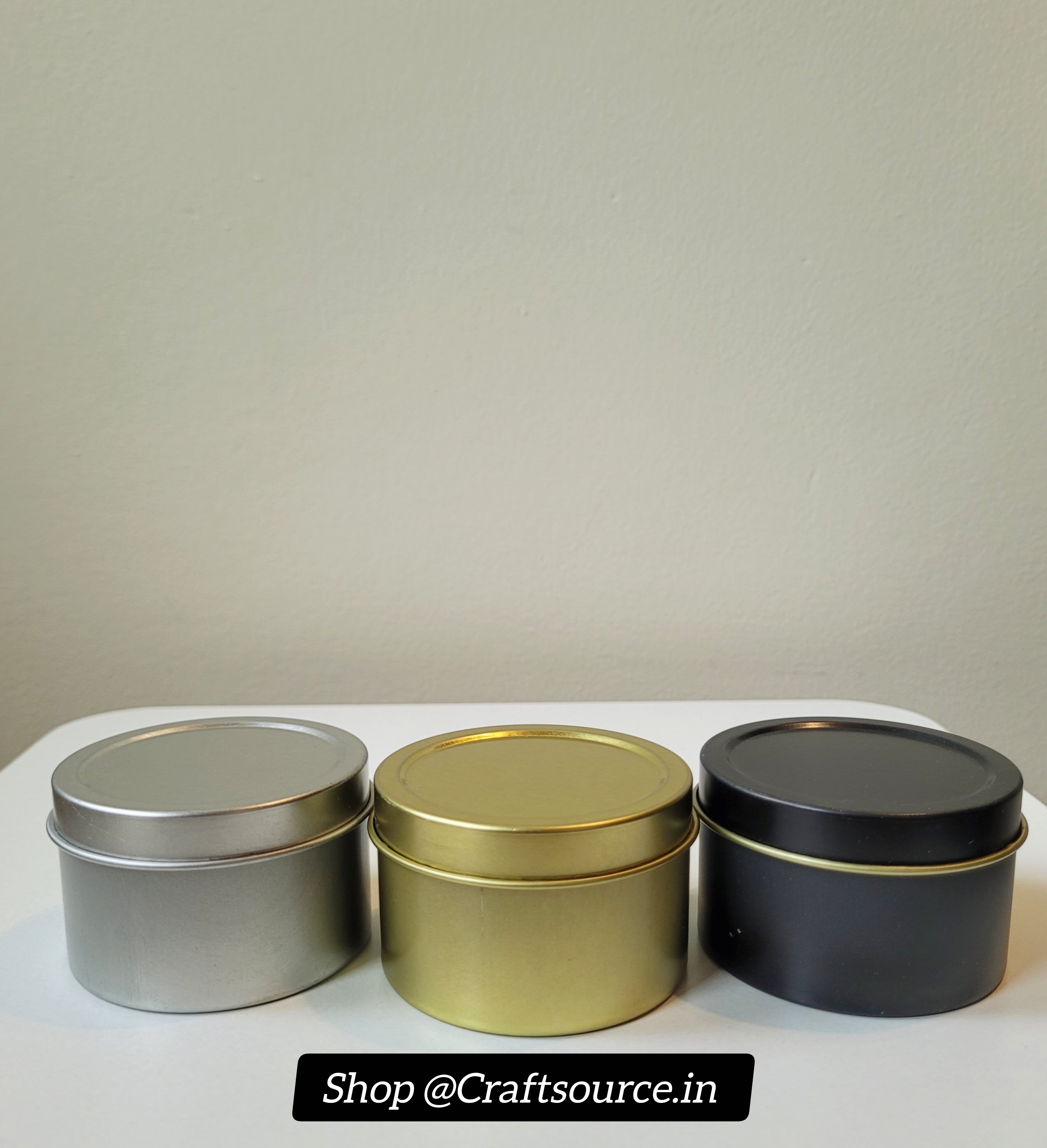 Round Tin Box (2.2x1.5 inch)