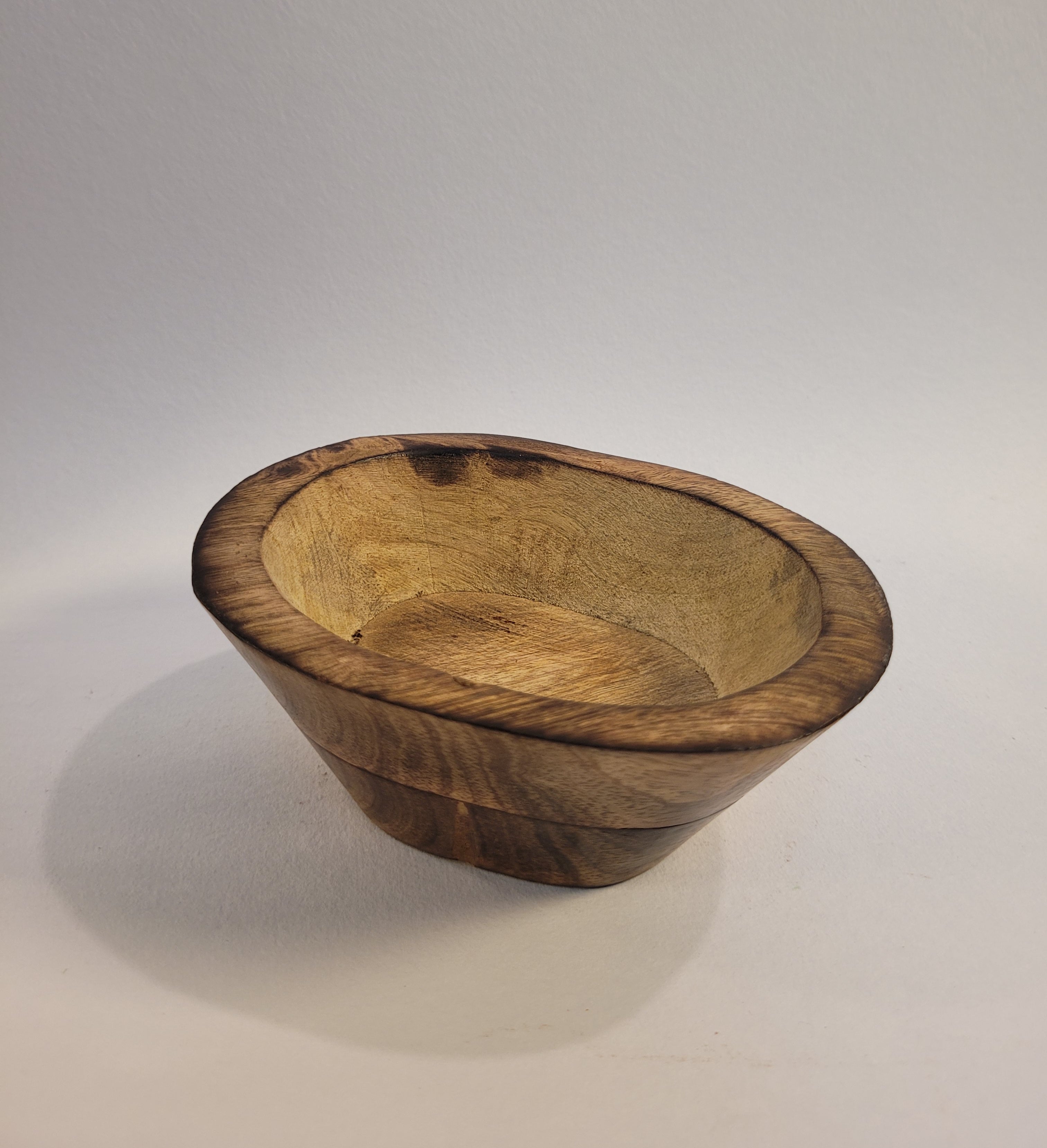 Boat Shaped Wooden Candle Bowl (2 Sizes Available)