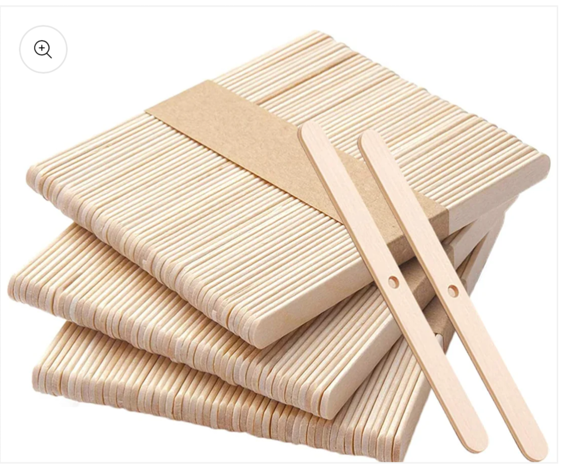 Wooden Wick Holder for Candle Making