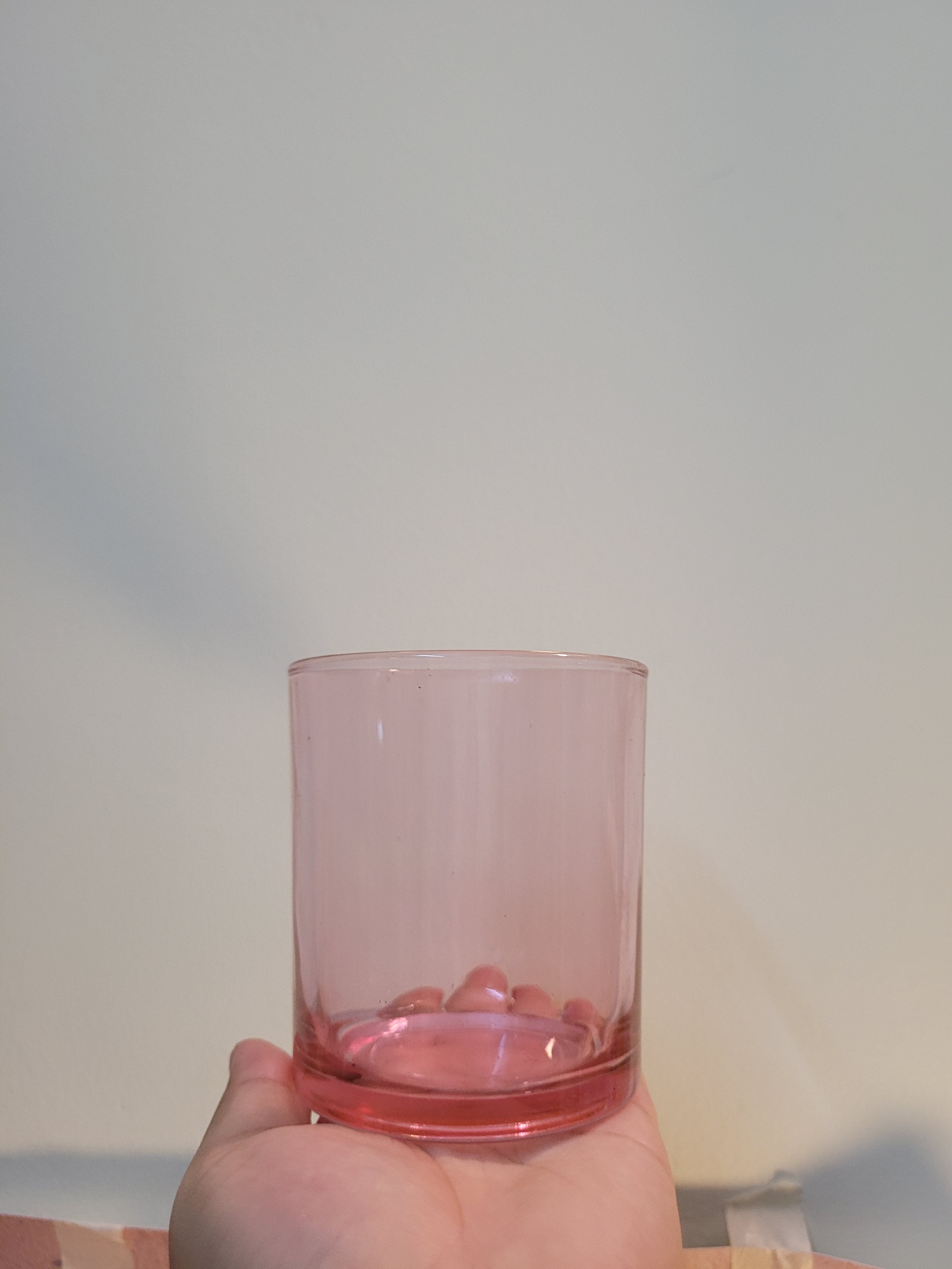 Colored Glass Candle Jars (200ml)